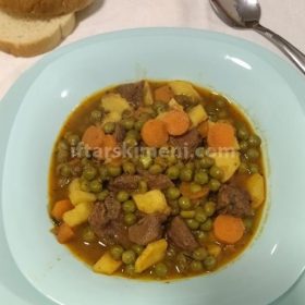 Grašak sa junećim mesom - Recept