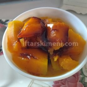 Slatka tikva stambolka - Recept