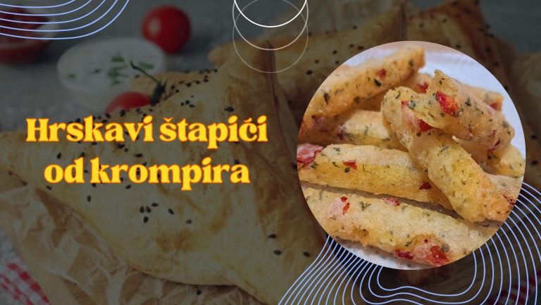 Hrskavi štapići od krompira