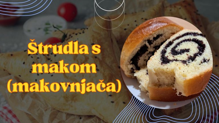Štrudla s makom - makovnjača