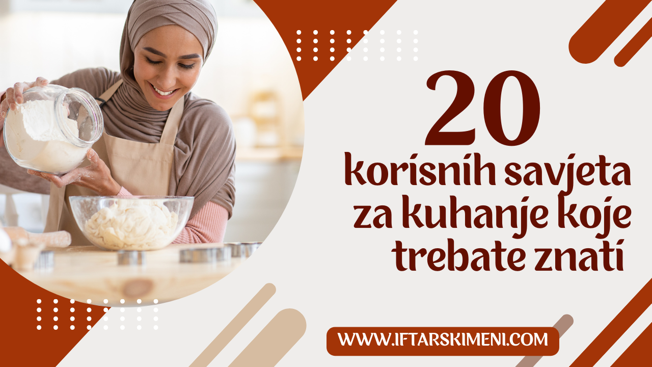 20 korisnih savjeta za kuhanje