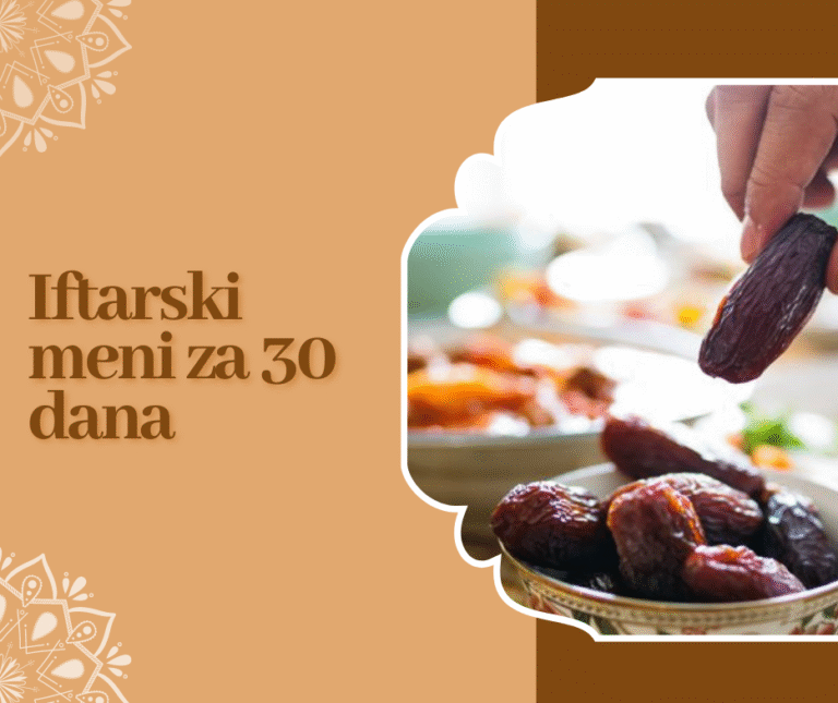 Iftarski meni – Ramazanski recepti za 30 dana