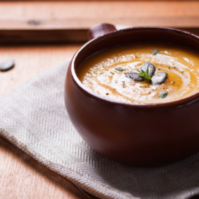 Krem supa od crnog graha - Recept