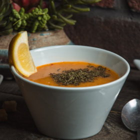 Krem supa od pečene paprike i paradajza - Recept