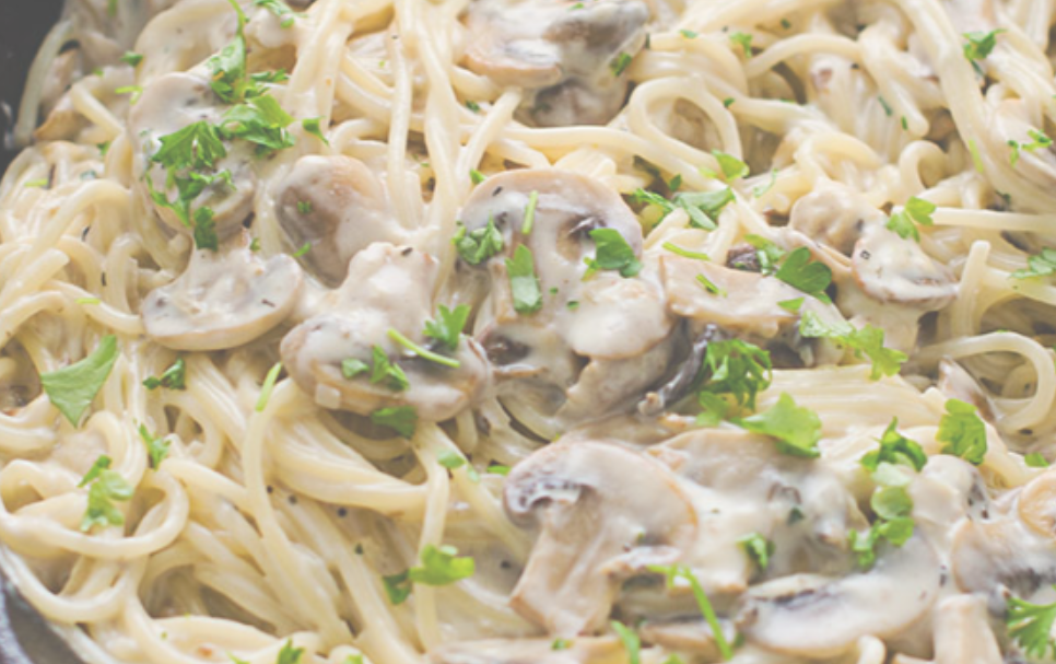 Špagete sa šampinjonima - Recept