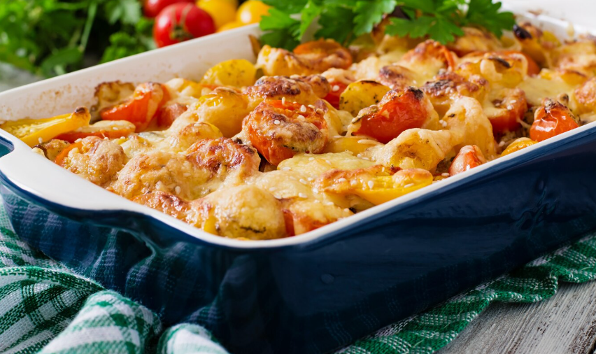 Zapečena piletina s karfiolom - Recept